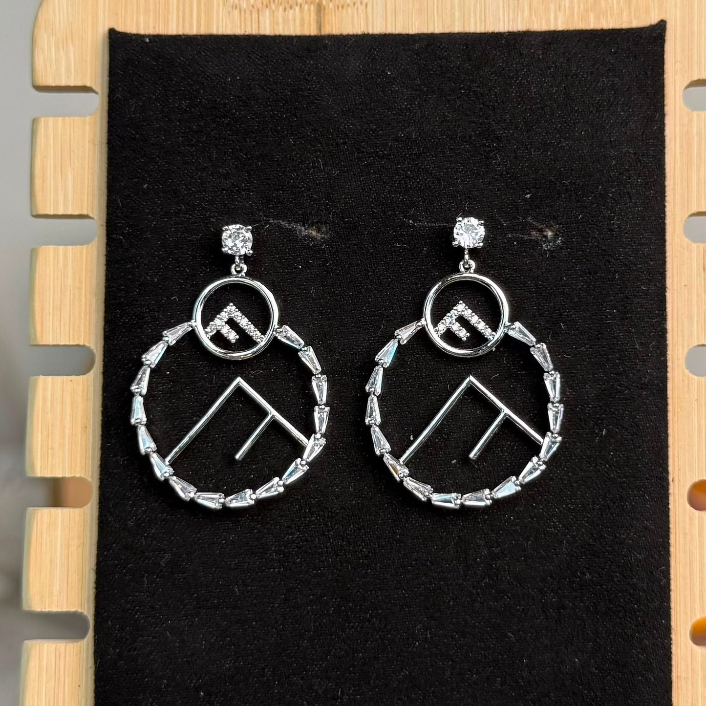 Nova Circle Elegance Earrings