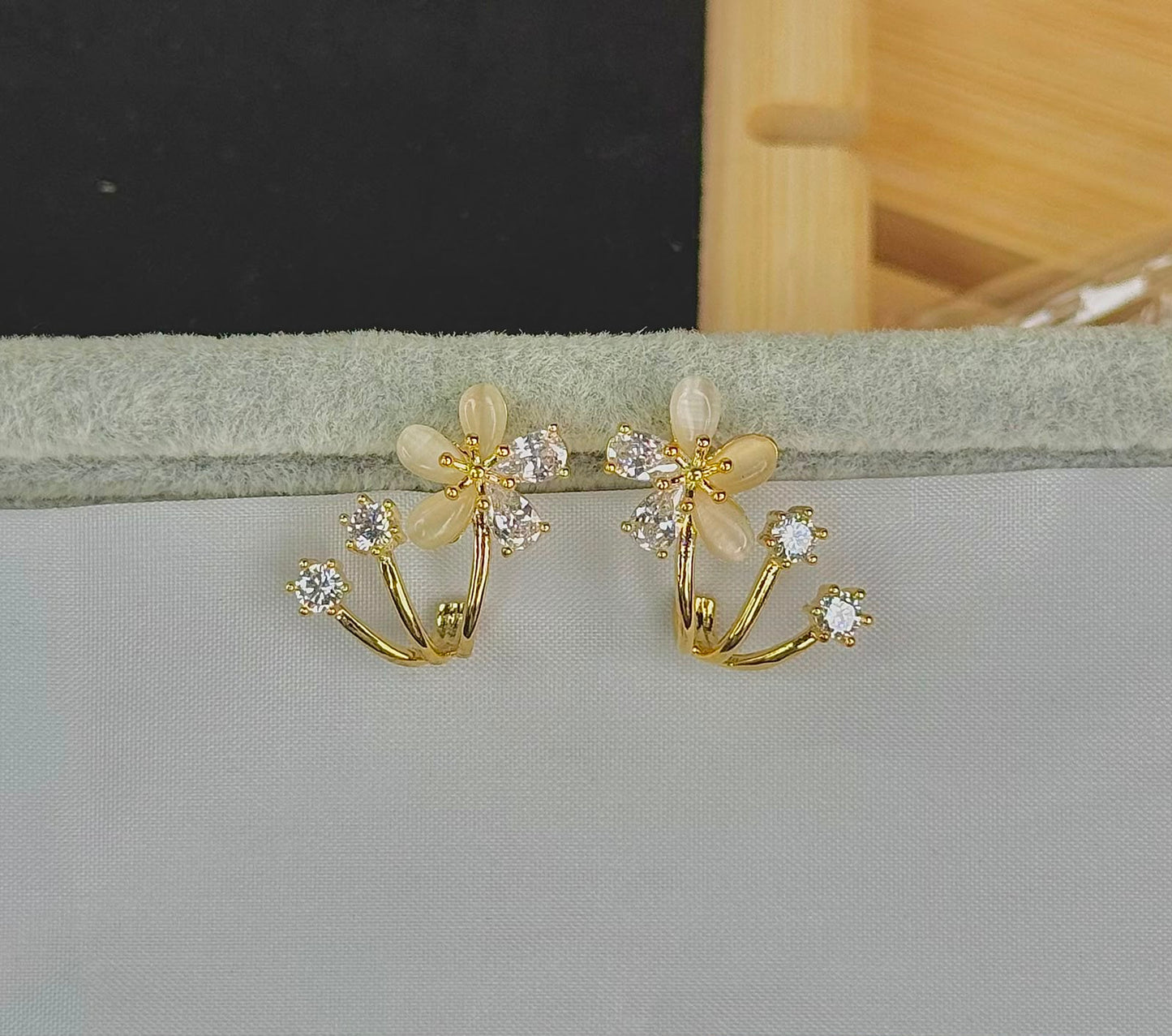 Bloom Royale Crystal Cuffs