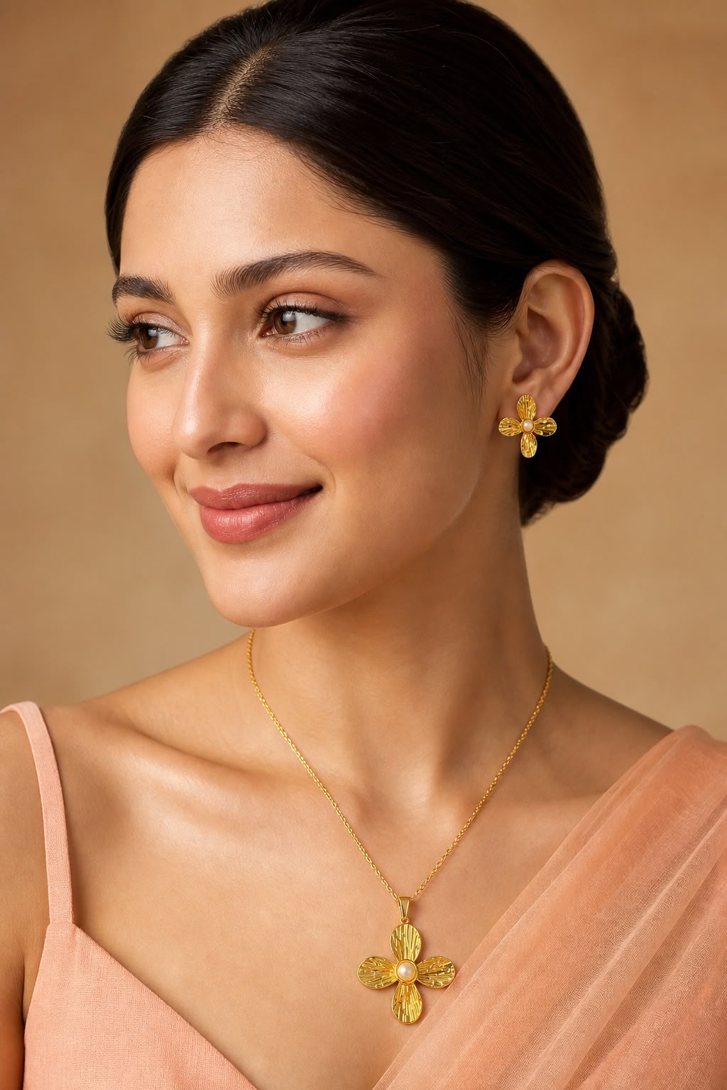 Royal Petal Jewelry Set