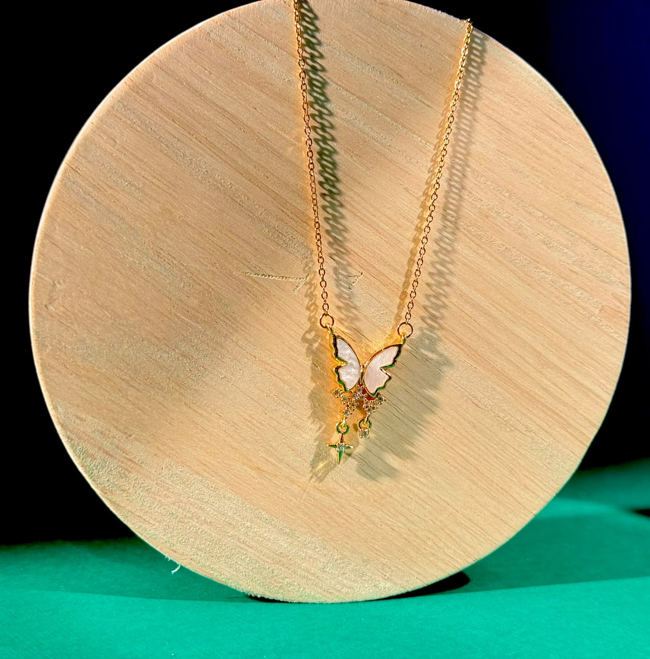 Enchanted Butterfly Drop Pendant