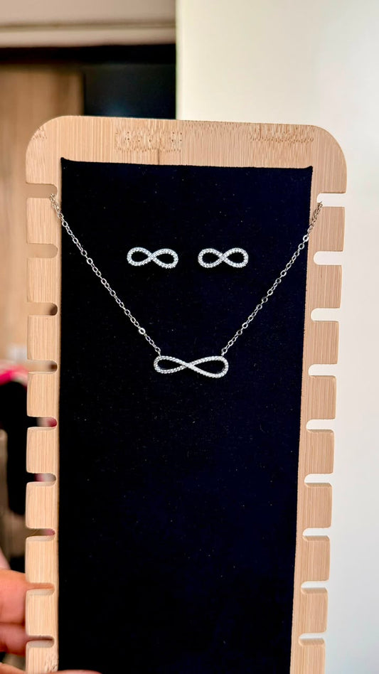 Infinite Sparkle Necklace Set