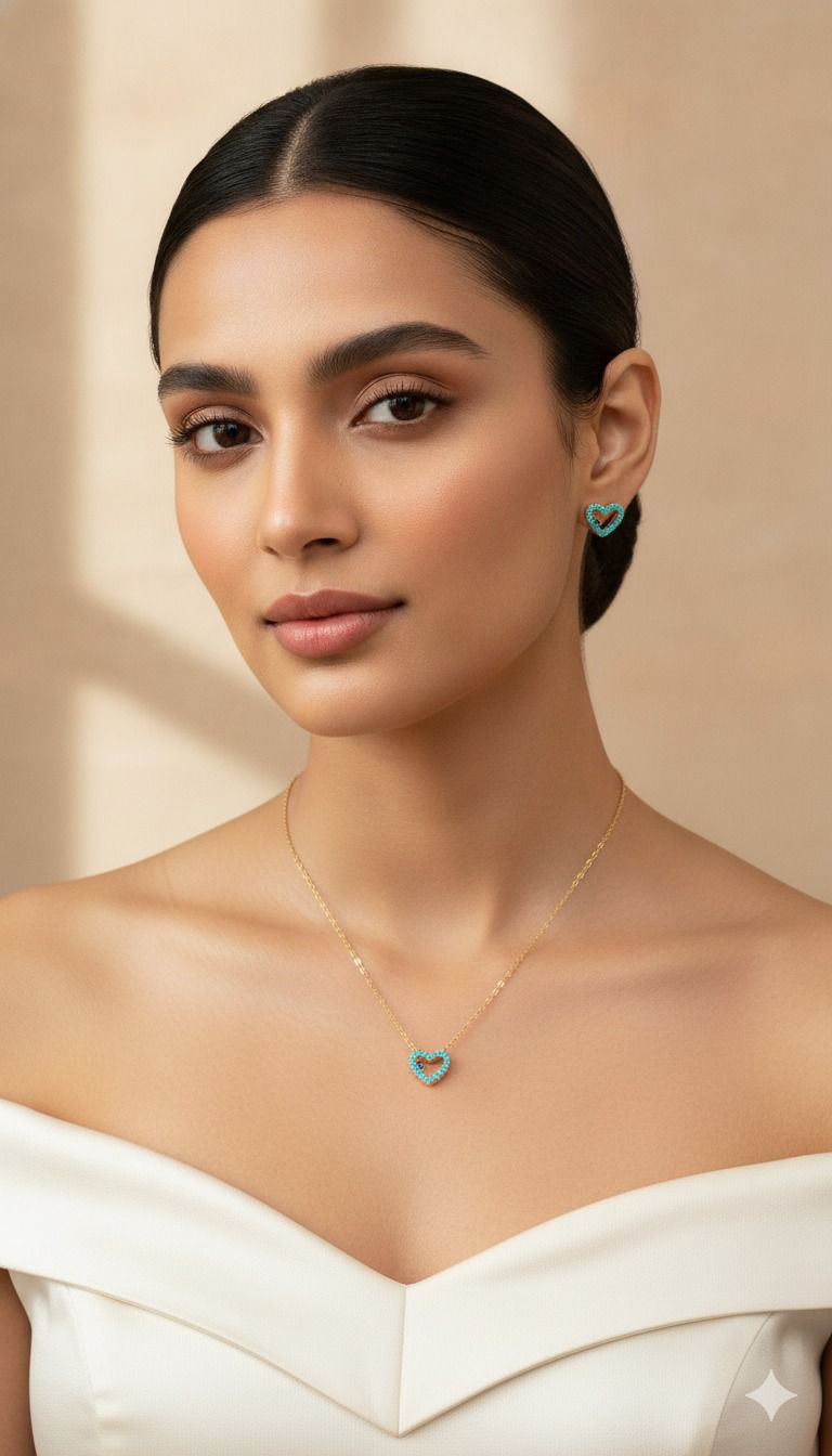 Eternal Blue Heart Set