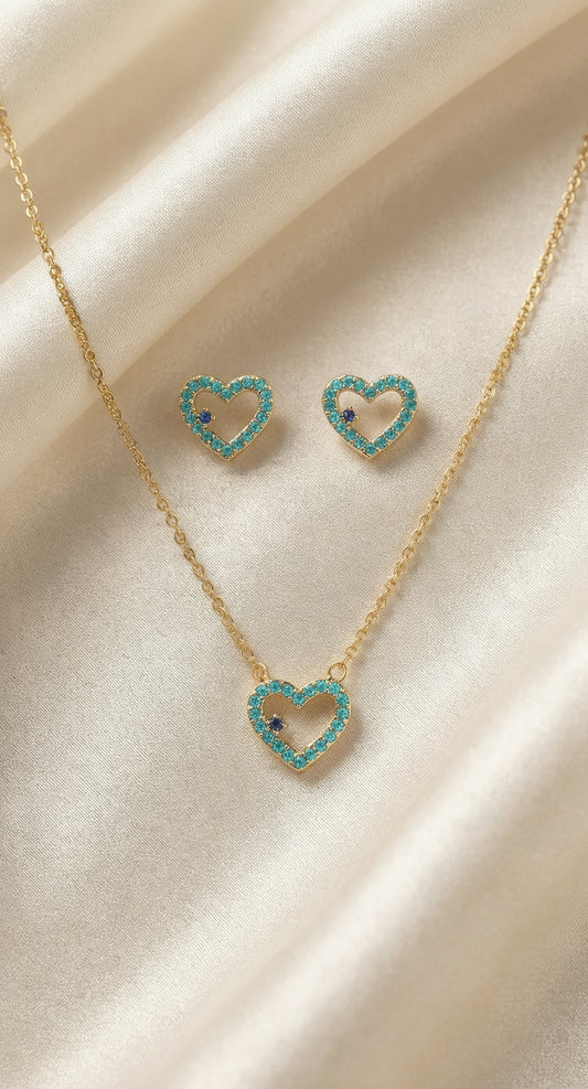 Eternal Blue Heart Set