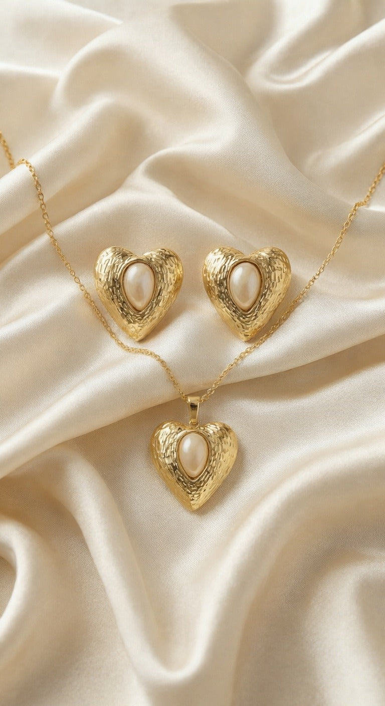 Vintage Love Heart Set