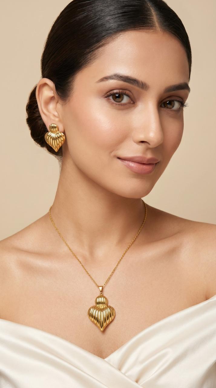 Amour Luxe Heart Set