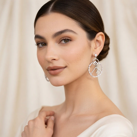 Nova Circle Elegance Earrings