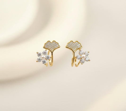 Aurabelle Leaf Earrings