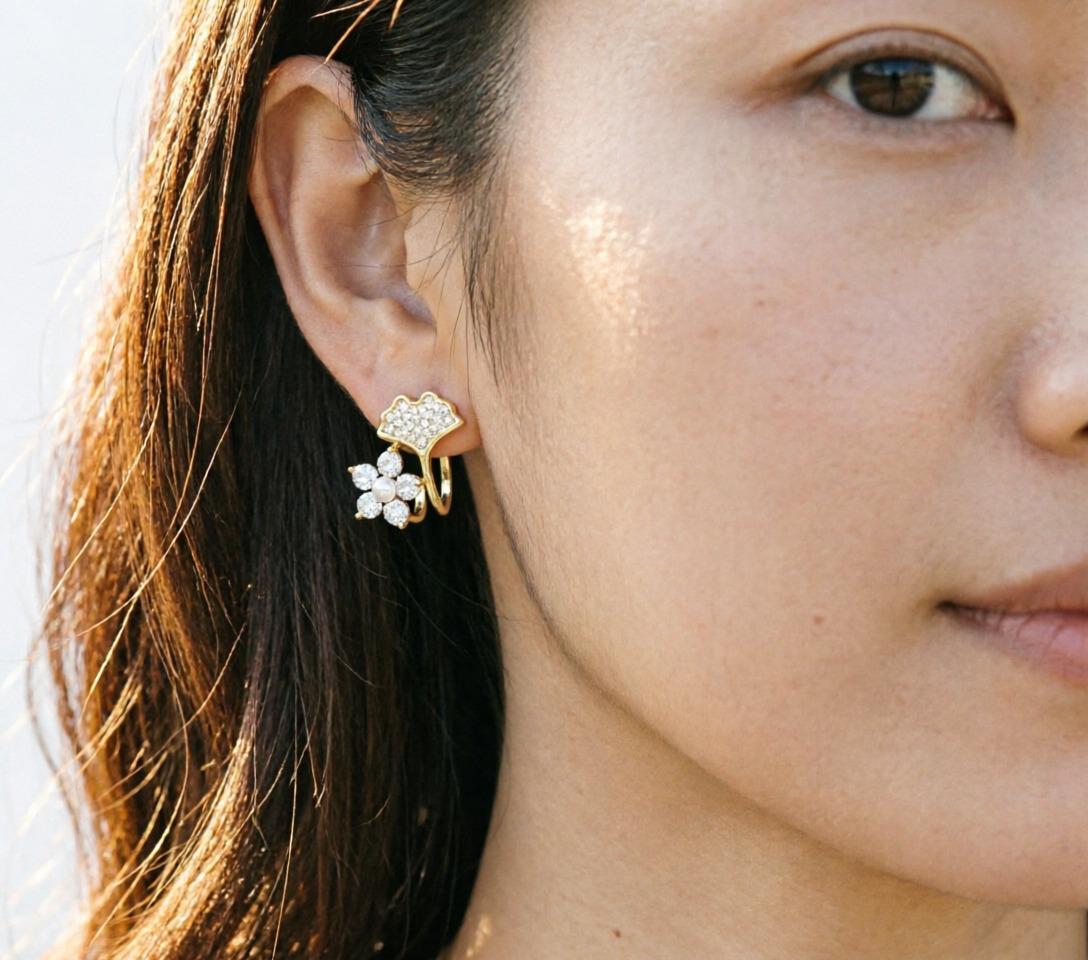 Aurabelle Leaf Earrings