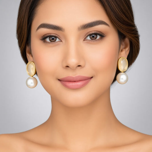 Pearl Éclat Luxe Earrings