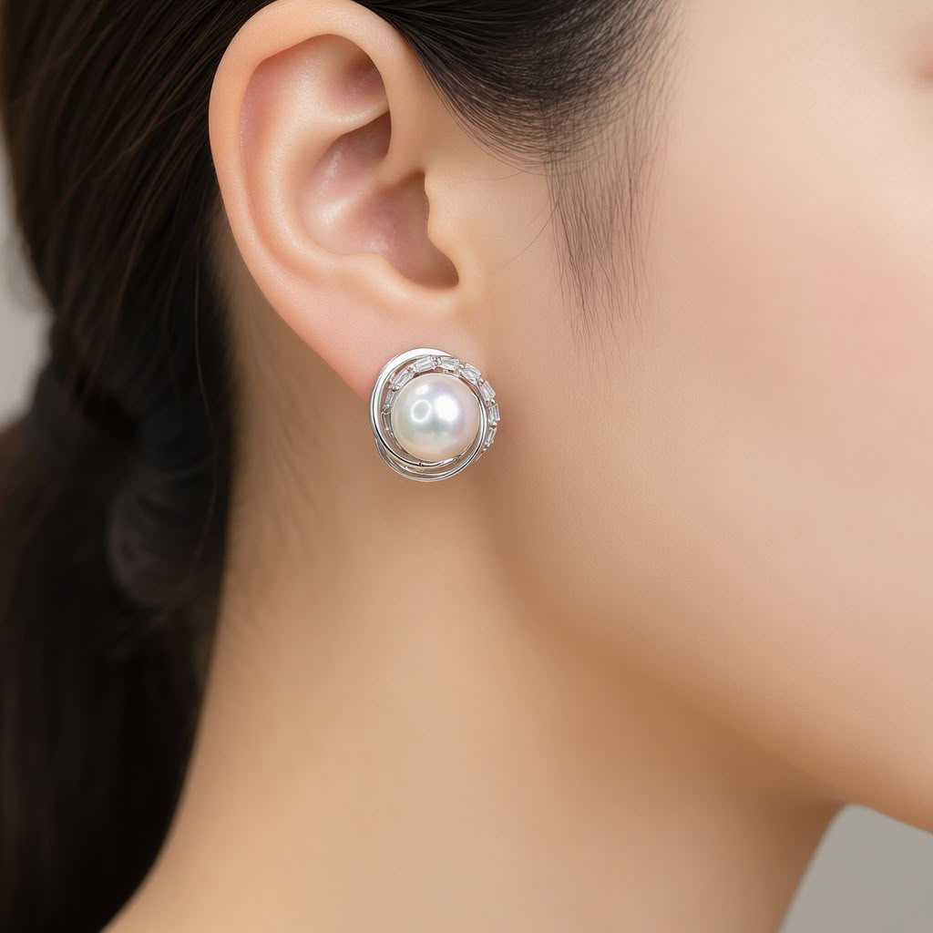 Moonlight Halo Studs