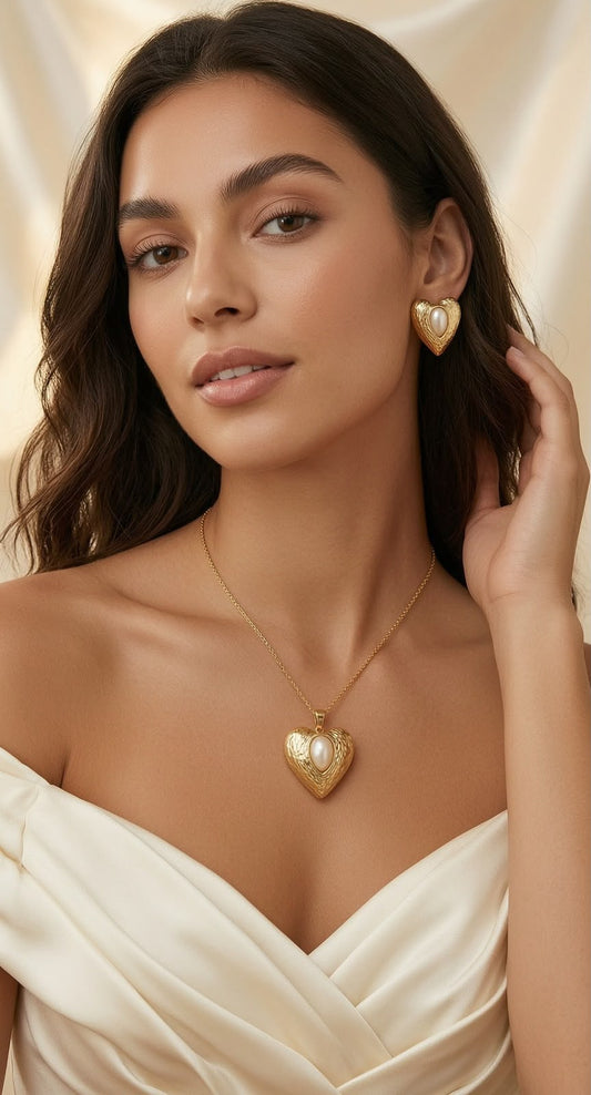 Vintage Love Heart Set