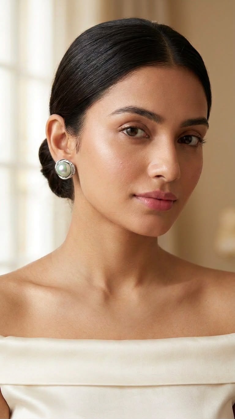 Moonlight Halo Studs