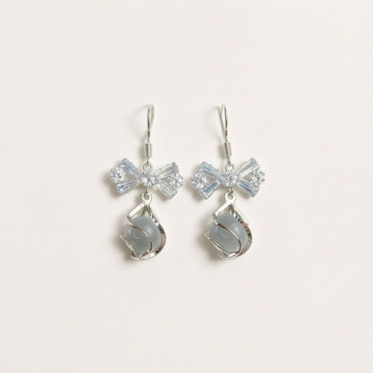 Bella Bow Luxe Earrings